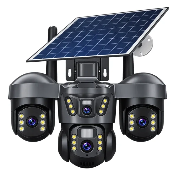 New Vision VTS29 3-Lans Solar Security Camera